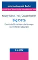 Big Data: Gesellschaftliche Herausforderungen und rechtliche Lösungen Barba