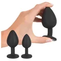 3er Anal-Plug Set Sexspielzeug + Anal-Dusche 4er Set groß klein Buttplug Konisch