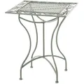 CLP Gartentisch, Grün, Metall, 60x72x60 cm, Gartenmöbel, Gartentische, Gartentische