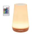 RGB Nachttischlampe 5 Modi USB Aufladbar Fernbedienung Kabellos 2500mAh