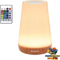 Nachttischlampe RGB 5 Modi USB Fernbedienung Touch Dimmbar