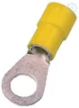 Intercable 180929 Ringkabelschuh Querschnitt (max.)=6.00mm² Teilisoliert Gelb