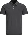 JACK & JONES Polo Herren Baumwolle Schwarz GR40107 - Größe: XS