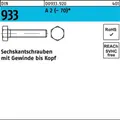 50er PACK(Stk)  000933920000080065 Sechskantschraube DIN 933 VG M 8 x 65 A 2 (-