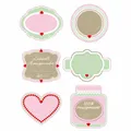 Dr. Oetker Preserving Concept Gläser -Einmach-Etiketten 24er Set Papier 16 cm