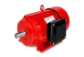 EBERTH Rollladenmotor Elektromotor 400V mit 3 kW Leistung, Drehstrommotor aus Aluminium, 3-Phasen,Drehzahl 2880 U/min., Stromstärke 6,4 A, Leistungsfaktor 0,95