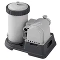 Intex Filterpumpe, Grau/Schwarz, 1750M3/HR