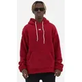 Teddy Basic Hoodie Teddyfell Sweater Pullover Oversize L Rot