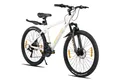 HILAND Mountainbike 26 27,5 Zoll Geländefähiges Fahrrad für Männer und Frauen, Aluminiumrahmen, 21-Gang, mechanischen Scheibenbremsen und Federgabel