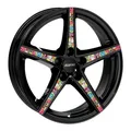 ALUTEC RAPTR diamantschwarz mit Stickerbomb 8.0Jx18 5x114.3 ET45 3000145604