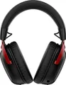 HyperX Cloud III S Wireless Gaming-Headset schwarz/rot - 2,4 GHz, Bluetooth, 120 Std.