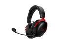 HYPERX Cloud III S, Over-ear Gaming Headset Bluetooth Schwarz, Rot
