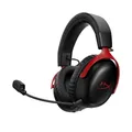 198415435569 Headset HyperX Cloud III S Wireless Black-Red Gaming A59Z0AA HyperX
