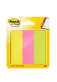 Post-it 671-3 Haftstreifen Page Marker breit, 25 x 76 mm, neonfarben, 3 x 100 Blatt
