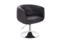SVITA Cocktailsessel PANAMA (1-St., Drehsessel), 360° drehbar, verchromtes Gestell, gepolstert, höhenverstellbar
