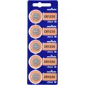 Murata CR1220-BEABAE Knopfzelle CR 1220 Lithium 40 mAh 3V 5St.