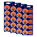20x Murata CR1220 3V Knopfzellen Lithium Batterie ECR1220 Sony NEU