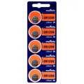 5x Murata CR1220 3V Lithium Knopfzellen Batterien ECR1220 DL1220