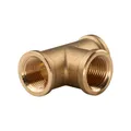 Messing Gewinde-Fitting T-Stück 3/8"IG - 3/8''IG - 3/8''IG (DN 10) - schwere Aus