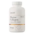 OstroVit Marine Kollagen + Hyaluronsäure + Vitamin C 120 Kapseln | Hydrolysiertes Fischkollagen Typ I | 2200 mg Kollagen pro Portion | Nahrungsergänzungsmittel