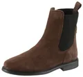 Tommy Hilfiger FLAG SUEDE CHELSEA BOOT Chelseaboots, Stiefelette, Businessschuh mit Hardcover-Flagge an der Ferse