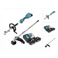 Makita DUX 18 RG2X1 Akku Multifunktionsantrieb 18 V Brushless + 2x Akku 6,0 Ah + Ladegerät (Trimmfaden) (DUX18RG2X1)