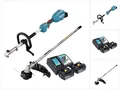 Makita DUX 18 RG2X1 Multifunktionsantrieb 18 V Brushless + 2x Akku 6 Ah + Lader