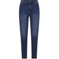 URBAN CLASSICS Bequeme Jeans Urban Classics Damen Skinny Fit Jeans blau 28