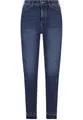 Urban Classics Damen Jeans Ladies Skinny High Waist Open Hem Jeans, Skinny Jeans mit offenem Saum, High Waist, erhältlich