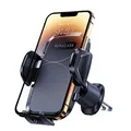 Miracase Handyhalterung Auto【Hochstabile Doppel-Stahlhaken】 Handyhalter fürs Auto Lüftung 360°Drehung für iPhone 15 Pro Max/14/13/12/11/SE/Samsung/Oneplus/Huawei usw