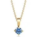 Sif Jakobs Jewellery Kette SJ-P4MMRD-BLN(YG)/45 925er Silber 88066367