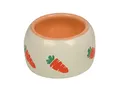 Nobby Keramik Futtertrog CARROT, beige / orange 250 ml, 1 Stück