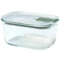 Mepal EasyClip Frischhaltedose Glas 450ml luftdicht auslaufsicher Nordic Sage