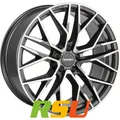 4x Carmani 20 Ludwig hyper gun polish 8x18" ET45 LK5 114.3 ML 72.6 Alufelgen ...