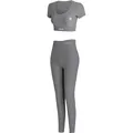Yeaz CLUB LEVEL SET Short Top Leggings XL (Grey) (XL) (35924036)