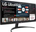 LG 29WP500-B. Bildschirmdiagonale: 73,7 cm (29" ), Bildschirmauflösung: 2560 x 1080 Pixel, HD-Typ: UltraWide Full HD, Bildschirmtechnologie: LED, Reaktionszeit: 5 ms, Natives Seitenverhältnis: 21:9, Blickwinkel, horizontal: 178°, Blickwinkel, vertikal: 178°. VESA-Halterung. Produktfarbe: Schwarz [Energieklasse E] (29WP500-B)
