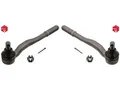 2x Spurstangenköpfe FEBI BILSTEIN VORNE L+R für TOYOTA 4 RUNNER