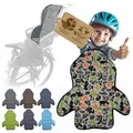 Ersatzbezug kompatibel mit Römer Kinderfahrradsitz – Weiches Ersatzpolster für Fahrradsitz Kinder – Sitzbezug, waschbar bei 30°C – Komfort Polster für Kinder Fahrradsitz MOD 3 (beige orange Tiere)