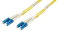 ProfiPatch Glasfaserkabel LWL Patchkabel Duplex LC-LC Singlemode 9/125µ OS2 Lichtwellenleiter 5m