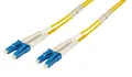 ProfiPatch Glasfaserkabel LWL Lichtwellenleiter Patchkabel LSZH Netzwerkkabel, LC - LC, (500 cm), OS2 9/125µ, Singlemode