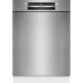 SMU2HTS08E Serie 2, Spülmaschine edelstahl (gebürstet), 60 cm, Home Connect