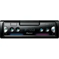 Pioneer SPH-10BT, 1-DIN-Autoradio mit RDS, Bluetooth, USB für MP3, WMA, WAV, FLAC, Android-Unterstützung, iPhone-Steuerung, Smart Sync App - Schwarz/Silber