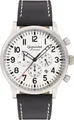 Gigandet Quarzuhr Chronograph Edelstahl Lederband Silber Destination - G15-002