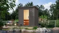 CHILLROI Saunahaus Außensauna Kaapi 2 Gartensauna, Außensauna, 38 mm, nordische Fichte