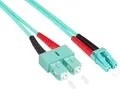 Patchkabel LWL Duplex OM3 (Multimode, 50/125) SC/LC, 10m, Good Connections®