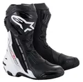 Alpinestars Supertech R Vented Motorradstiefel Herren (schwarz/weiß) Gr: 45