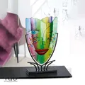Gilde Glasart Deko Designvase ovale Face  AMOUR-50761