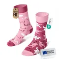 Many Mornings Lustige Socken Unisex Body Positivity Socken Damen Herren Geschenkidee Simply The Breast 43-46
