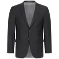 HECHTER PARIS Sakko HECHTER PARIS Corporate Sakko Herren 2-Knopf Modern Fit Schwarz schwarz 26