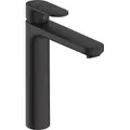 hansgrohe Vernis Blend Einhebel-Waschtischarmatur 190 mit Zugstangen-Ablaufgarnitur, 71552670 - Schwarz